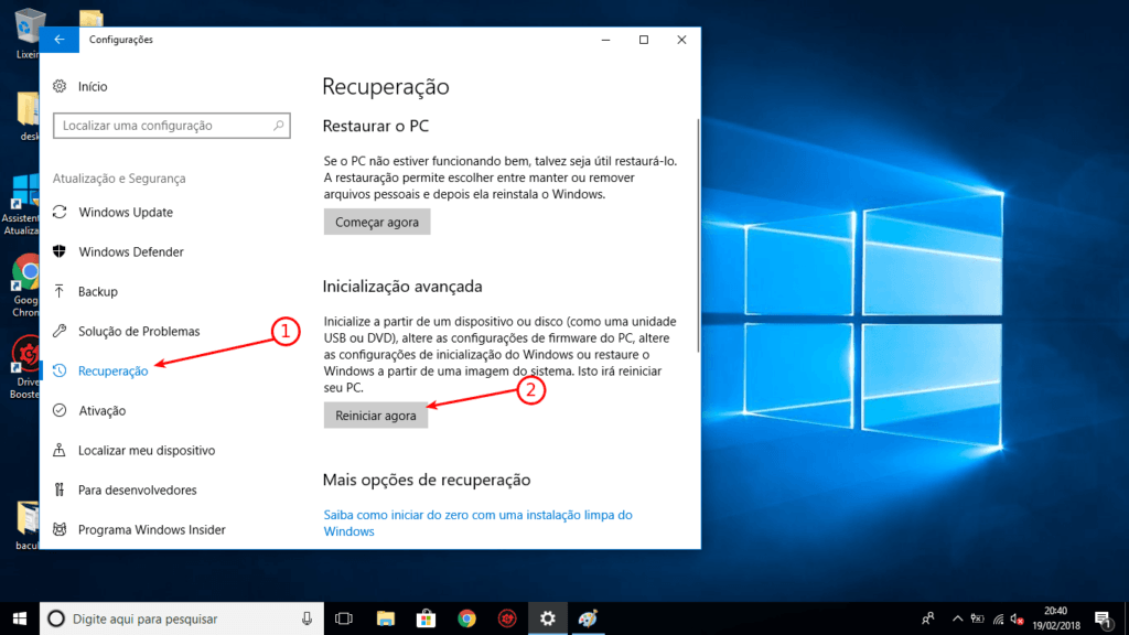 3 Maneiras De Reiniciar O Windows 10 Em Modo De Segurança Blog Da Informática 9795