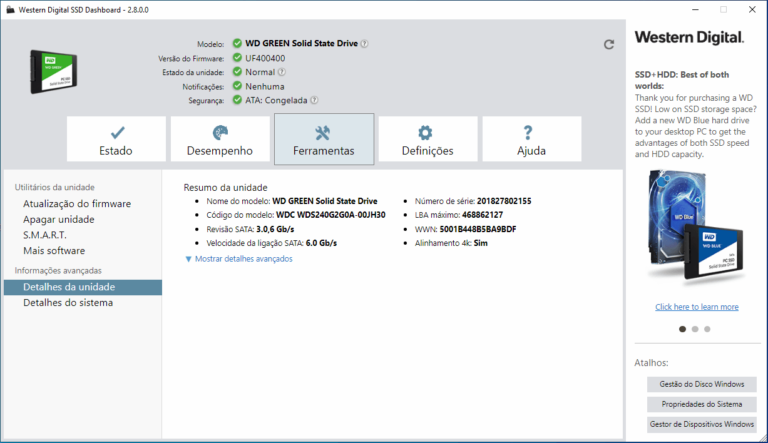 WD SSD Dashboard 5.3.2.4 instal the new for windows